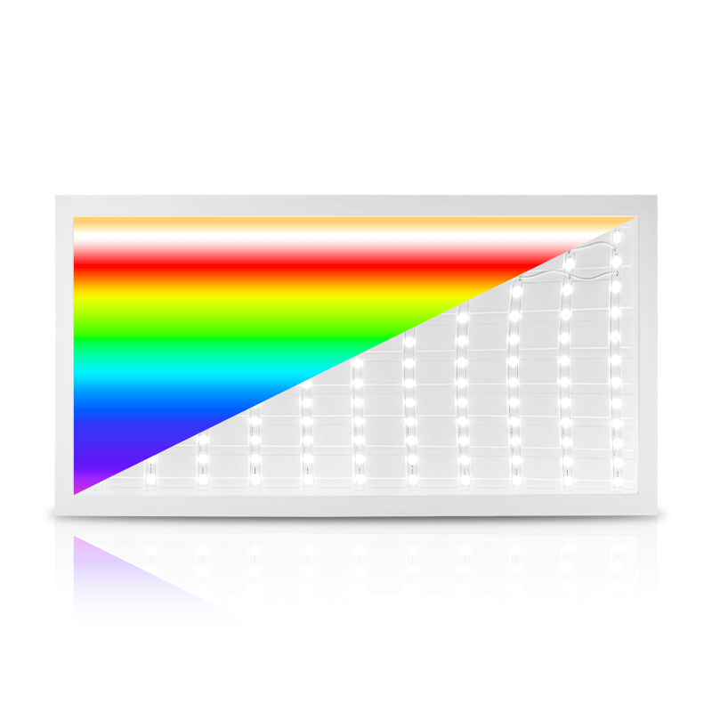 LED paneel RGB CCT | 60x30 cm | RGB + CCT Dimbaar | 24W - Outledtl.nl